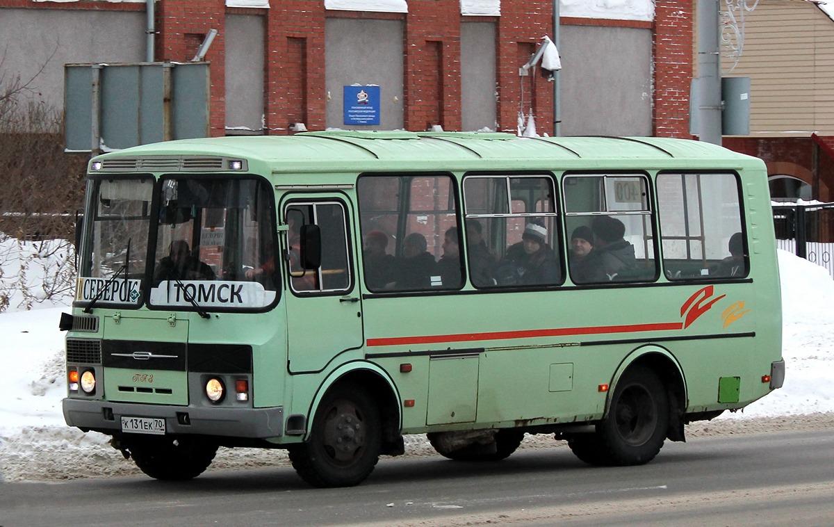 Томская область, ПАЗ-32054 № К 131 ЕК 70