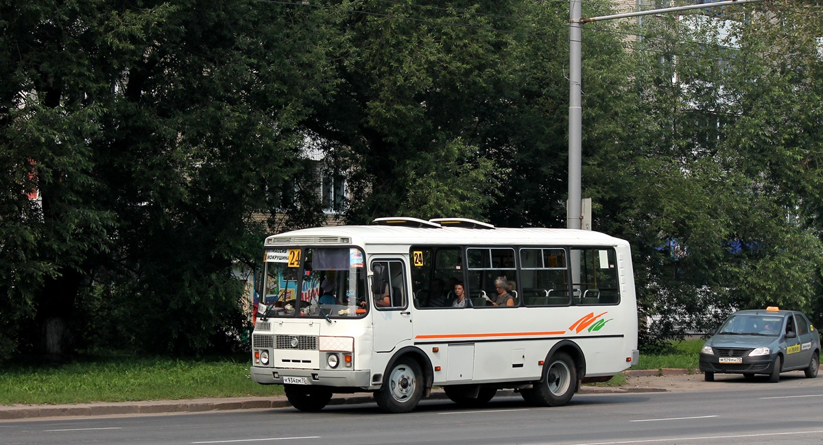 Томская область, ПАЗ-32054 № К 934 ЕМ 70