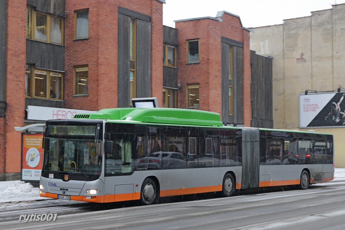 Литва, MAN A23 Lion's City G NG313 CNG № 126