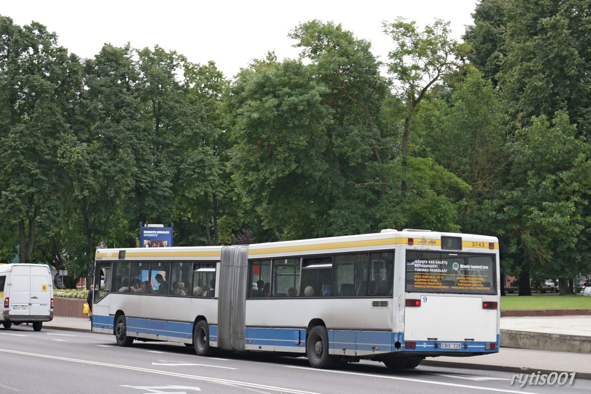 Литва, Mercedes-Benz O405GN № 89