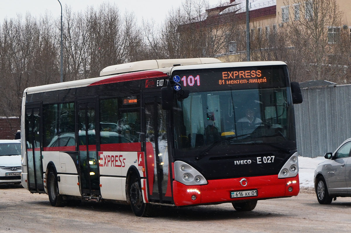 Астана, Irisbus Citelis 12M № E027