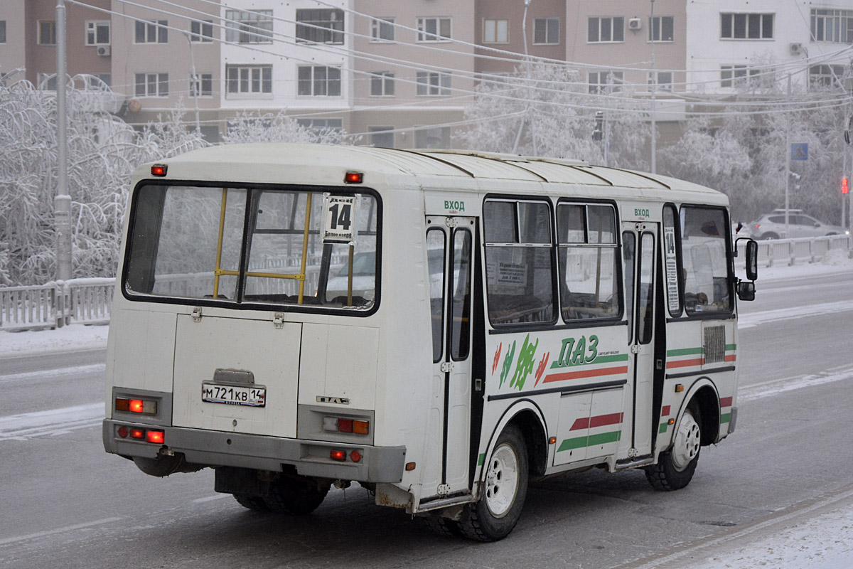 Sakha (Yakutia), PAZ-32054 # М 721 КВ 14