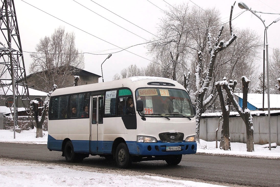 Алматинская область, Hyundai County Super № 964 CVA 05