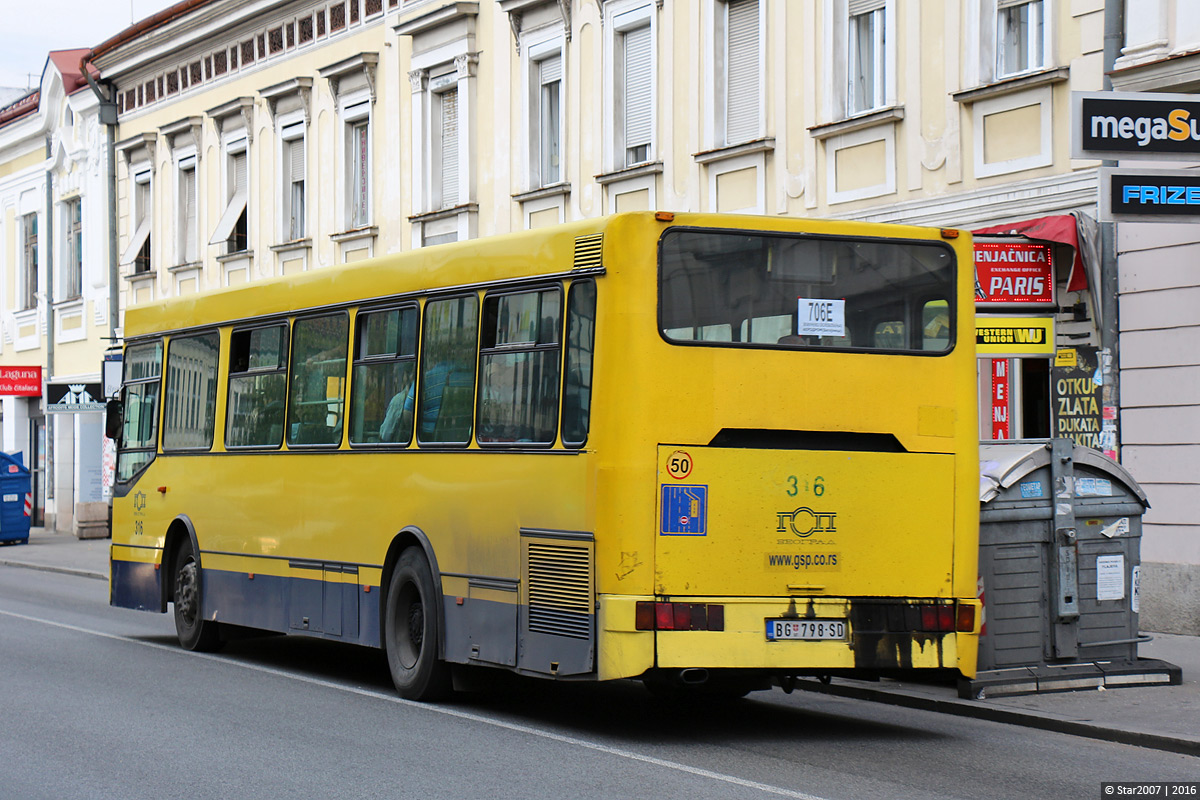 Сербия, Ikarbus IK-103 № 316