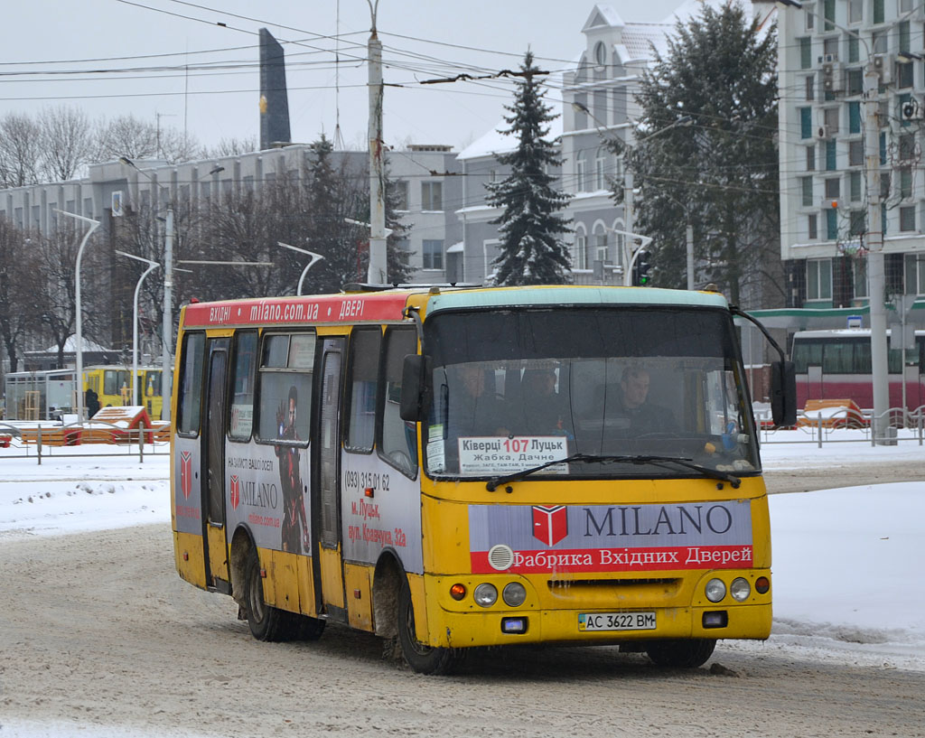 Волынская область, Богдан А09202 № AC 3622 BM