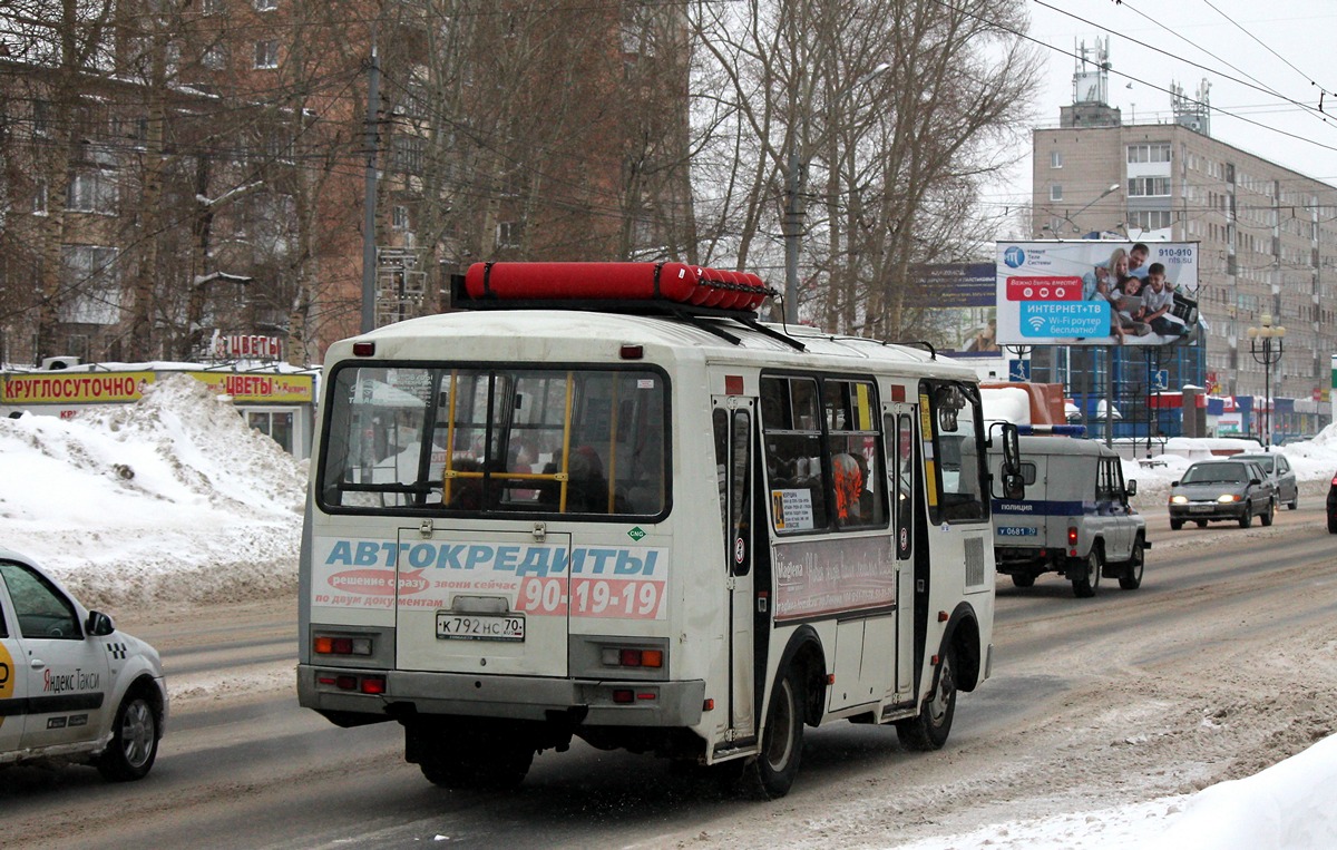 Томская область, ПАЗ-32054 № К 792 НС 70