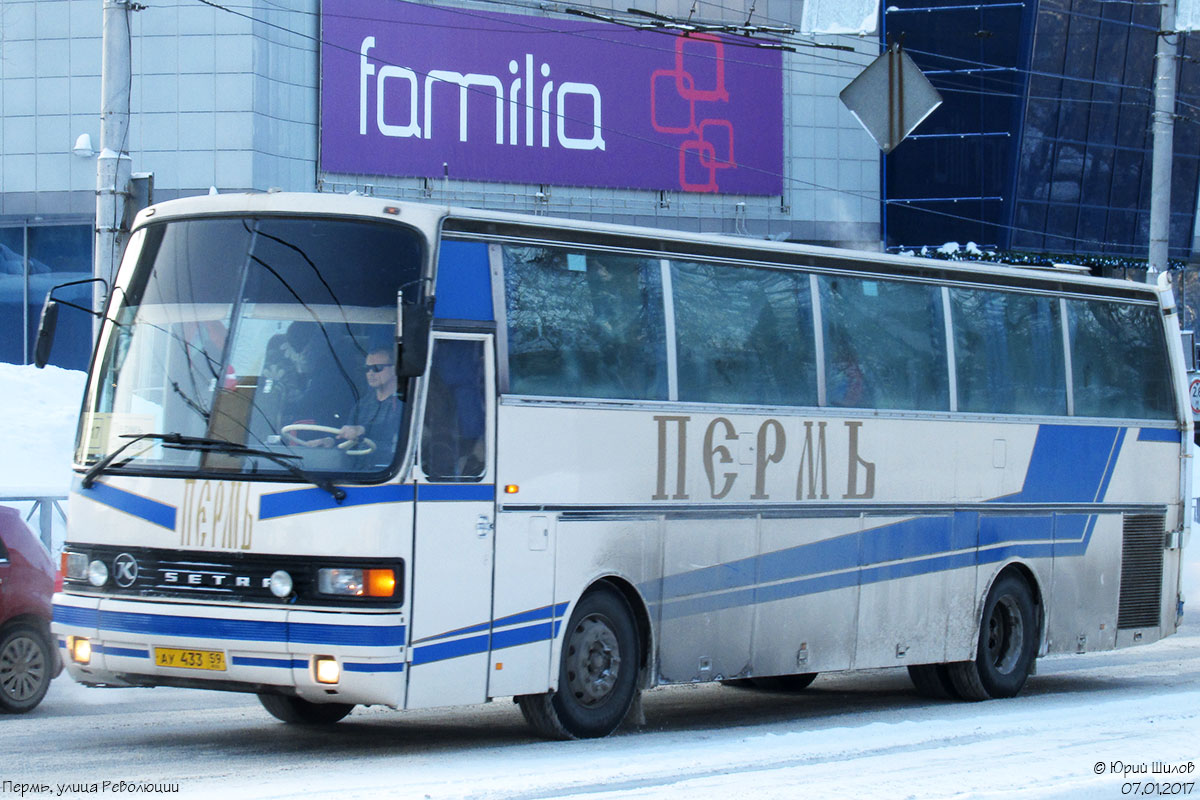 Пермский край, Setra S214HD № АУ 433 59