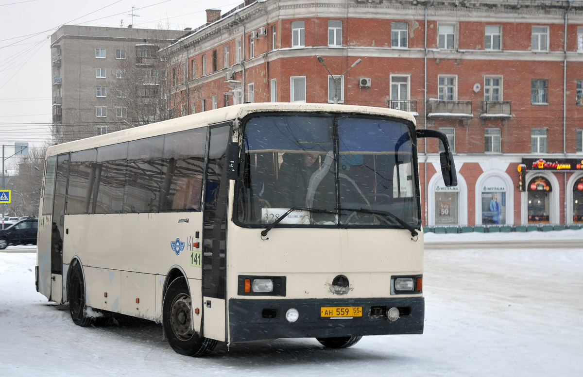 Omsk region, LAZ-4207JT "Liner-10" Nr. 141