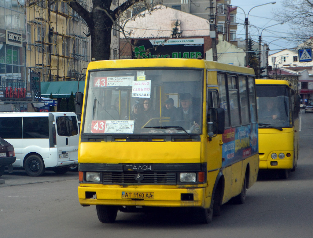 Ивано-Франковская область, БАЗ-А079.04 "Эталон" № AT 1160 AA