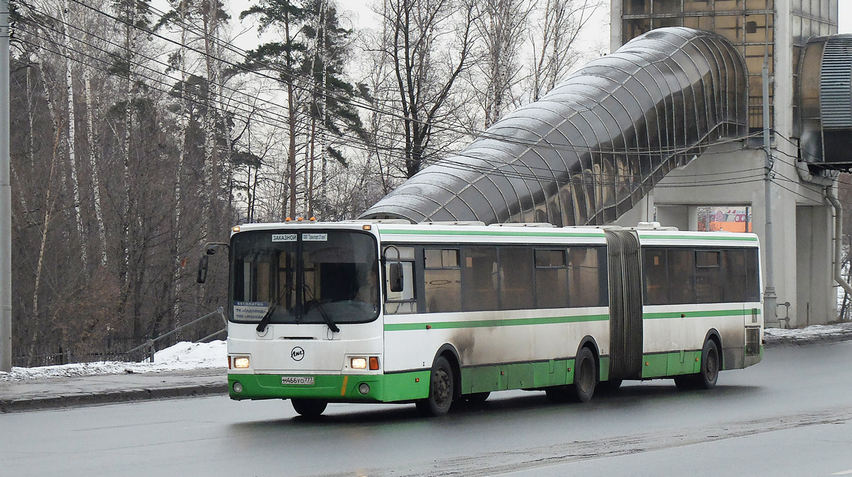 Москва, ЛиАЗ-6212.00 № М 466 УО 777