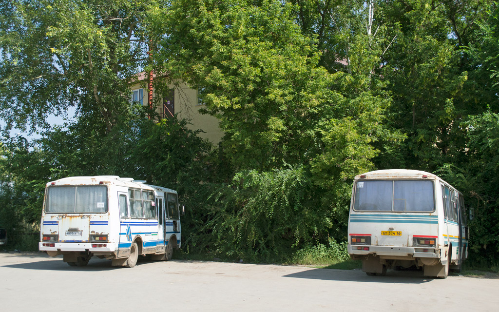 Самарская область, ПАЗ-3205-110 № А 893 СВ 163; Самарская область, ПАЗ-3205-110 № ВТ 534 63; Самарская область — Автовокзалы, автостанции и конечные остановки