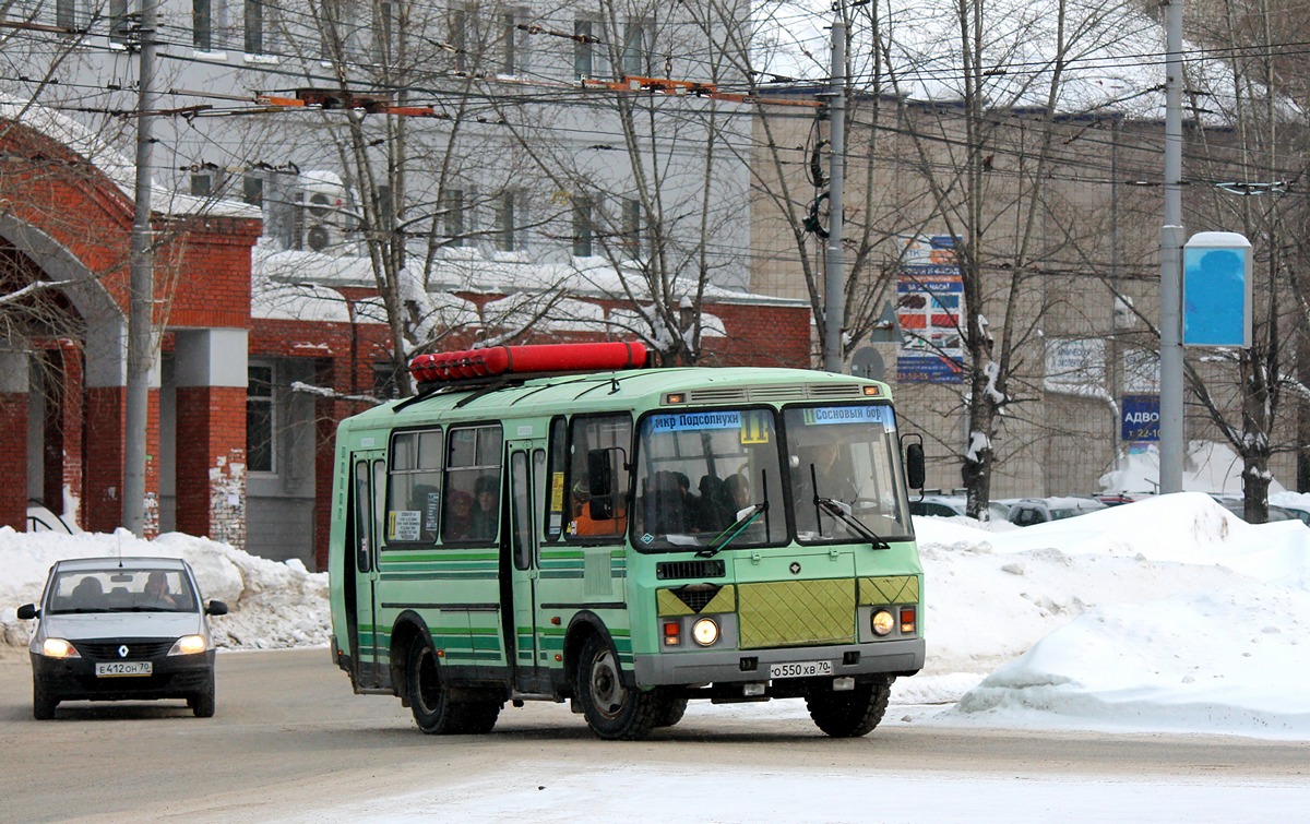 Томская область, ПАЗ-32054 № О 550 ХВ 70