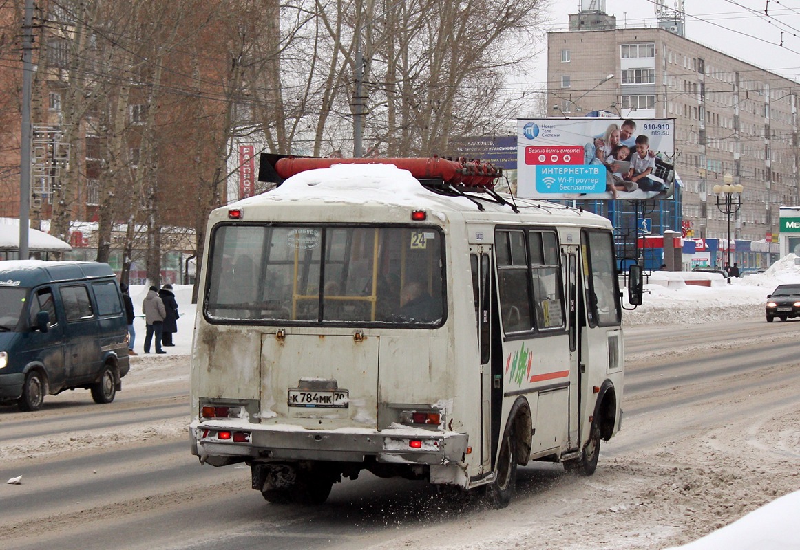 Томская область, ПАЗ-32054 № К 784 МК 70