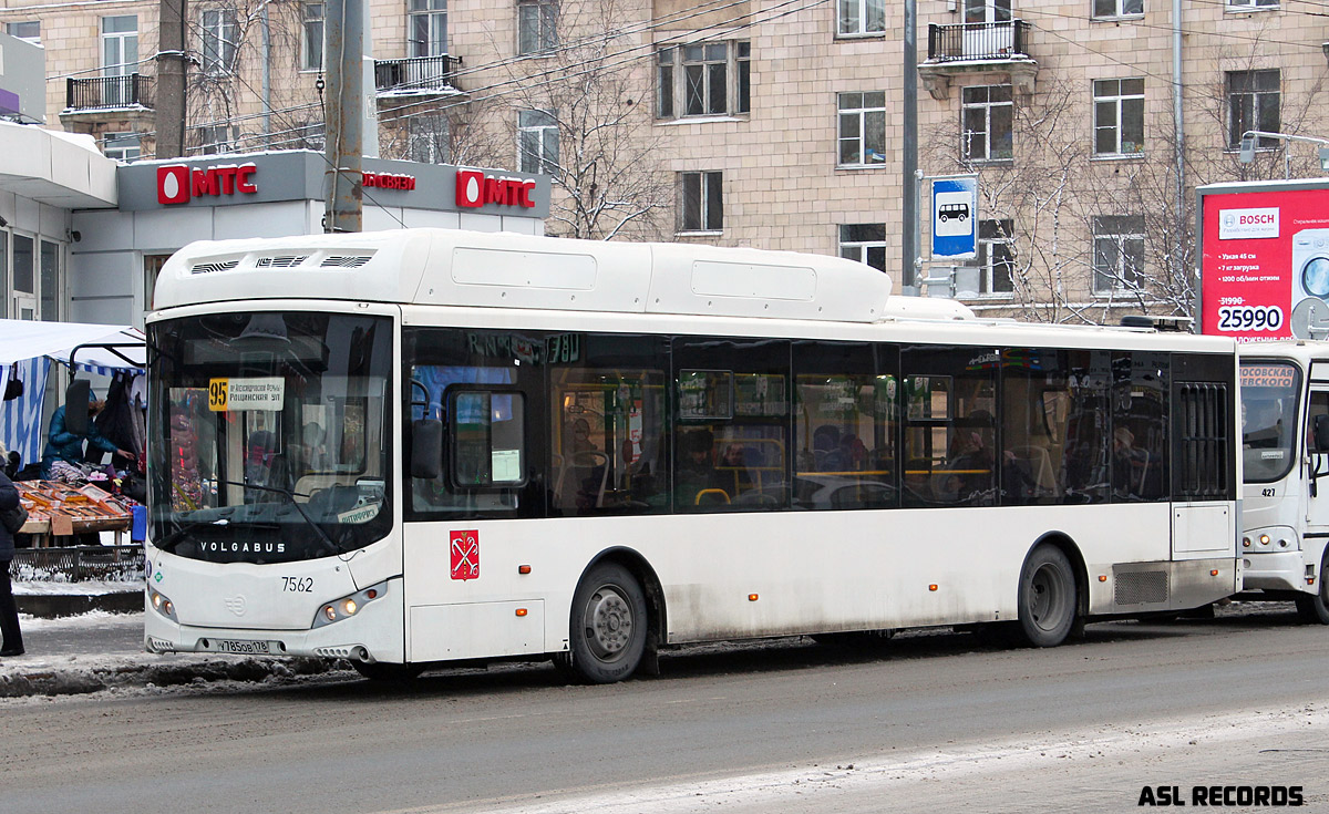 Санкт-Петербург, Volgabus-5270.G2 (CNG) № 7562