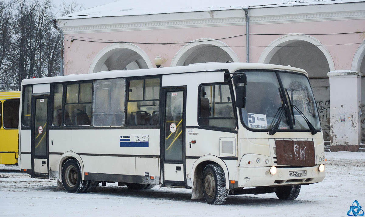 Тверская область, ПАЗ-320412-05 № Е 245 РВ 69