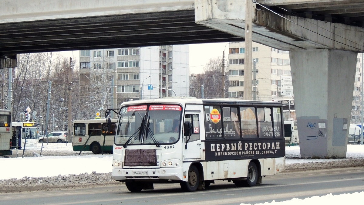 Санкт-Петербург, ПАЗ-320402-05 № n502