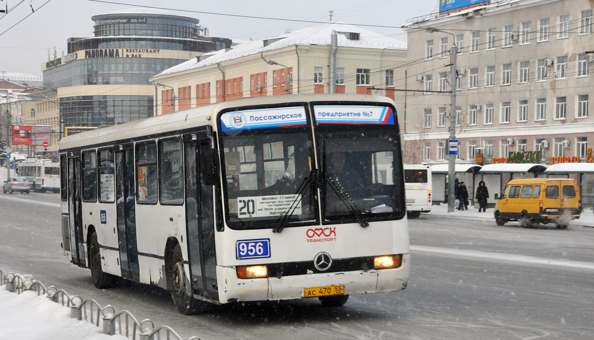 Омская область, Mercedes-Benz O345 № 956