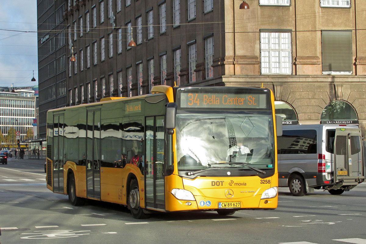 Дания, Mercedes-Benz Citaro C2 № 3258