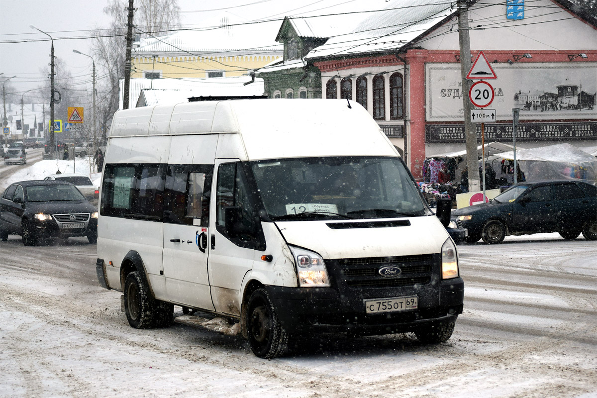 Tver Region, Nizhegorodets-222709  (Ford Transit) Nr. С 755 ОТ 69