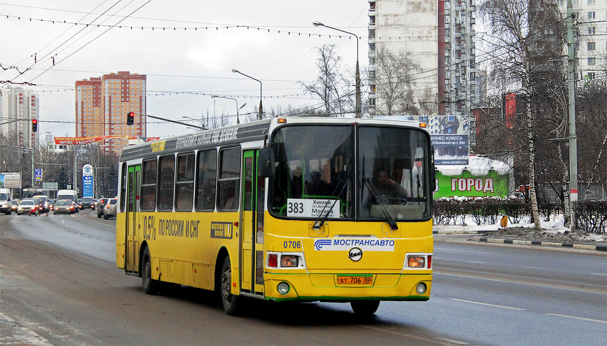 Московская область, ЛиАЗ-5256.25-11 № 0706