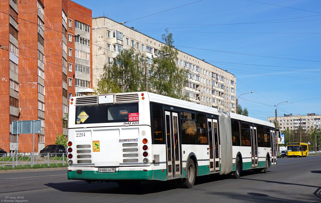 Санкт-Петербург, ЛиАЗ-6213.20 № 2214