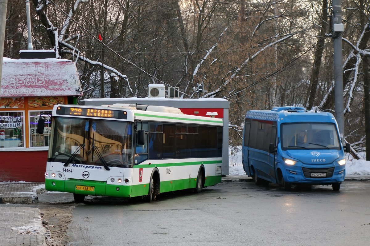 Москва, ЛиАЗ-5292.21 № 14464; Москва, Нижегородец-VSN700 (IVECO) № 1021208