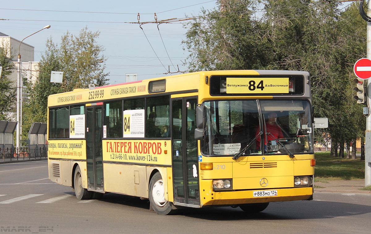 Красноярский край, Mercedes-Benz O405 № Р 883 МО 124