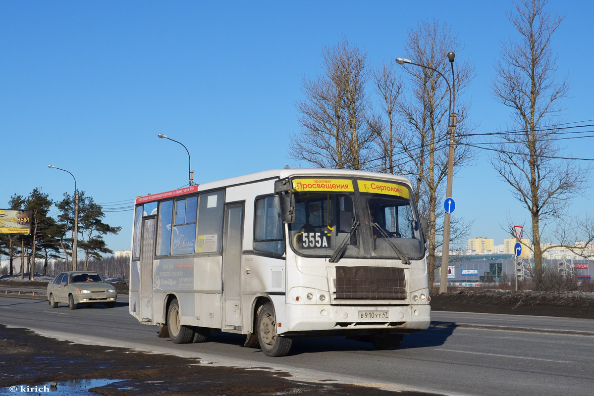 Ленинградская область, ПАЗ-320402-05 № В 910 УТ 47