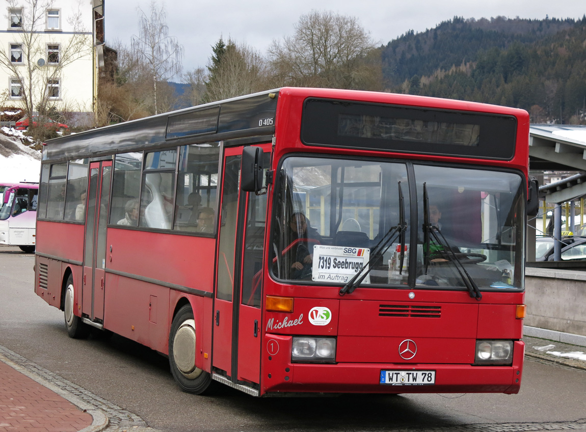 Баден-Вюртемберг, Mercedes-Benz O405 № WT-TW 78