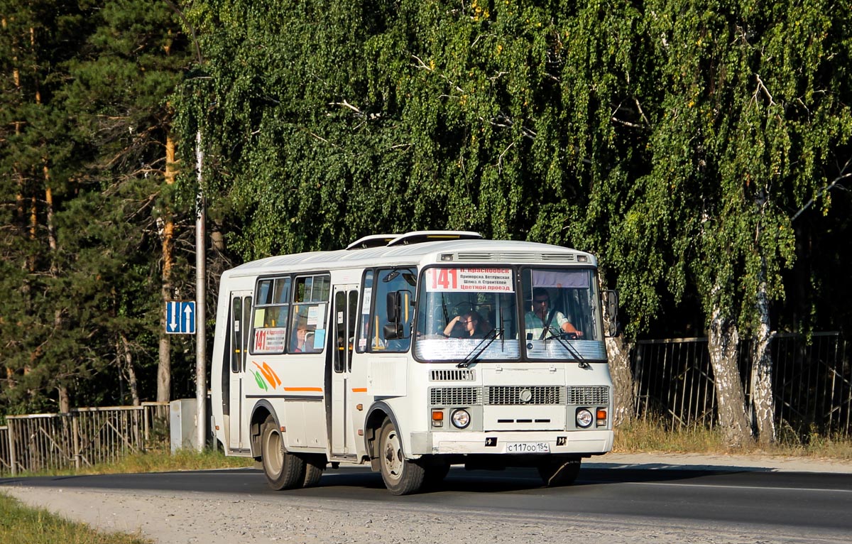 Новосибирская область, ПАЗ-32054 № С 117 ОО 154