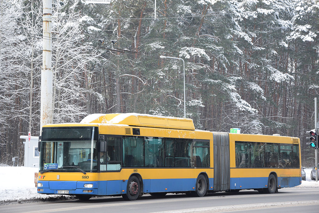 Литва, MAN A23 NG313 CNG № 880