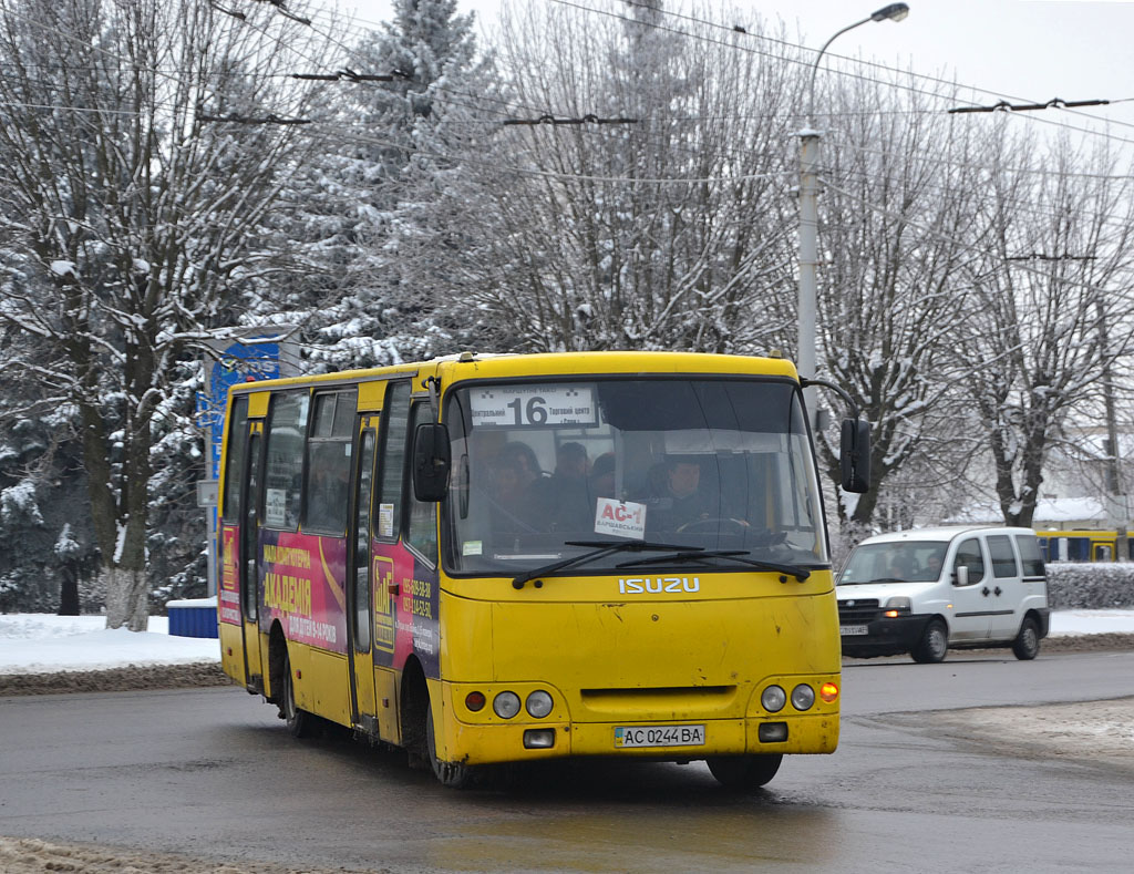 Волынская область, Богдан А09302 № AC 0244 BA