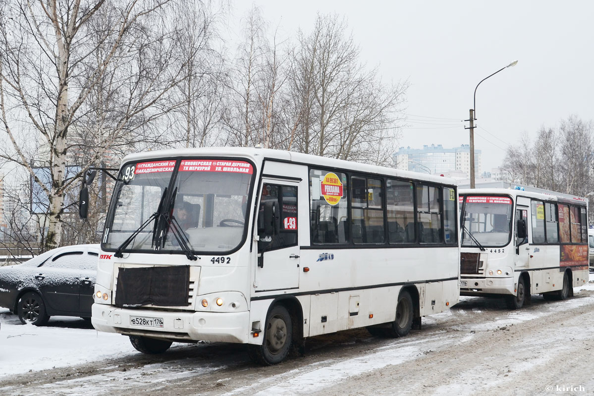 Санкт-Петербург, ПАЗ-320402-05 № n492