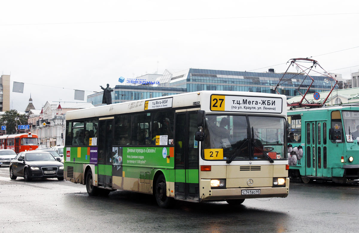 Свердловская область, Mercedes-Benz O405 № С 741 ВО 60