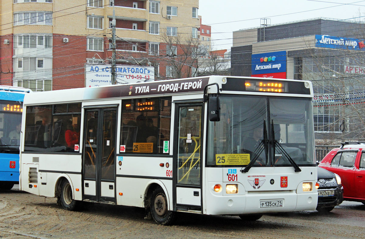 Тульская область, ПАЗ-3237-05 № 601