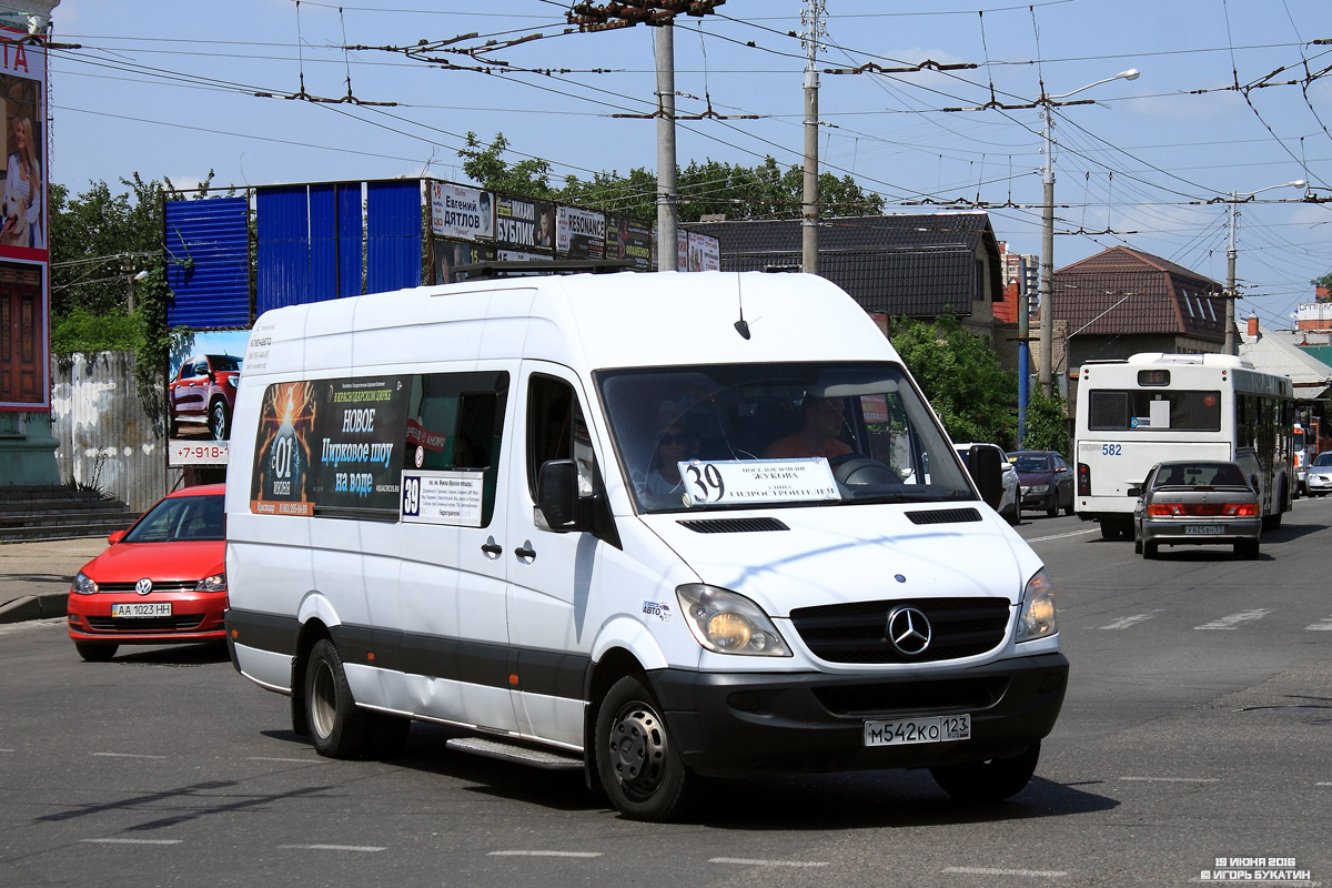 Краснодарский край, Луидор-22360C (MB Sprinter) № М 542 КО 123