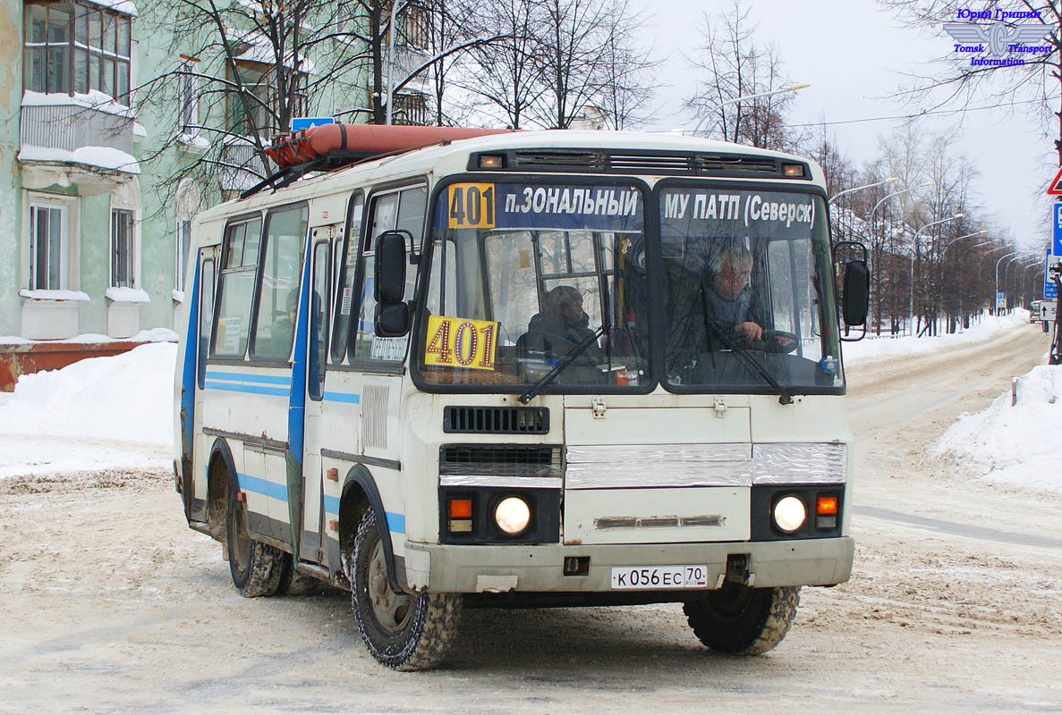 Томская область, ПАЗ-32054 № К 056 ЕС 70