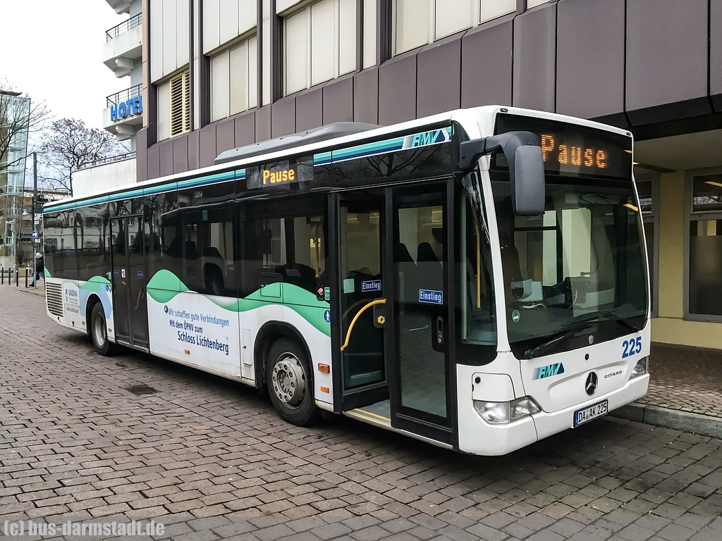 Гессен, Mercedes-Benz O530 Citaro facelift № DA-AK 225