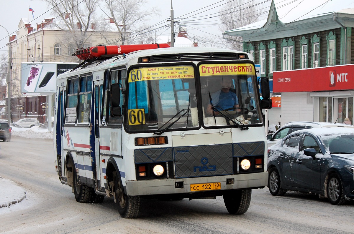 Томская область, ПАЗ-32054 № СС 122 70