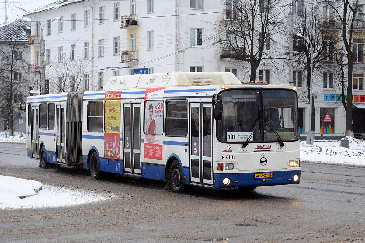 Новгородская область, ЛиАЗ-6212.70 № 8500