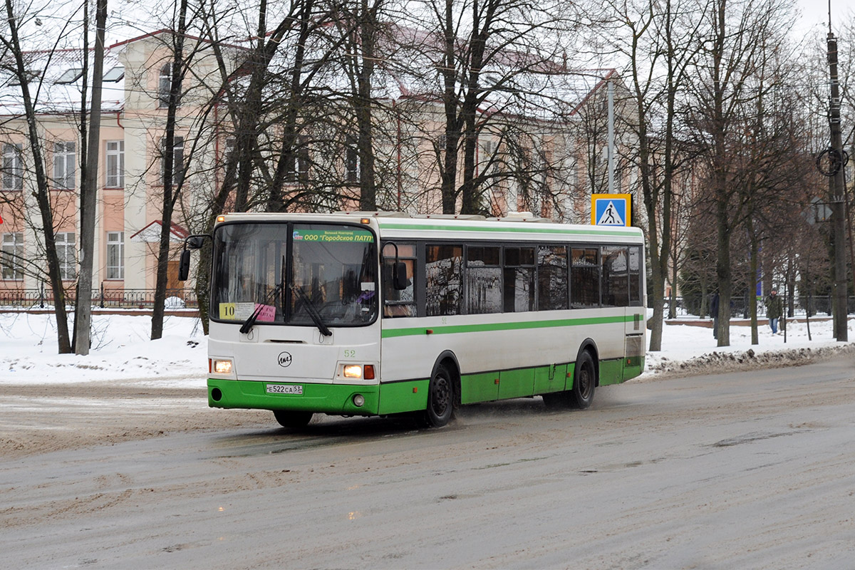 Новгородская область, ЛиАЗ-5293.53 № 52