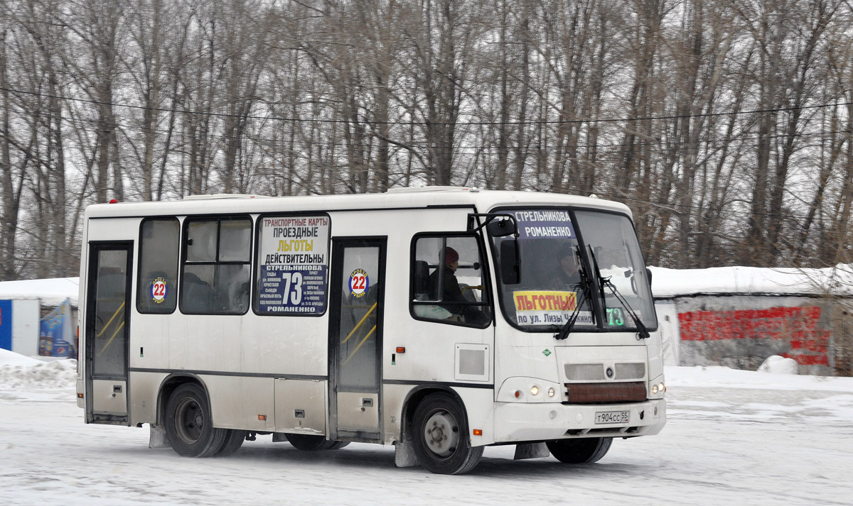 Омская область, ПАЗ-320302-08 № Т 904 СС 55