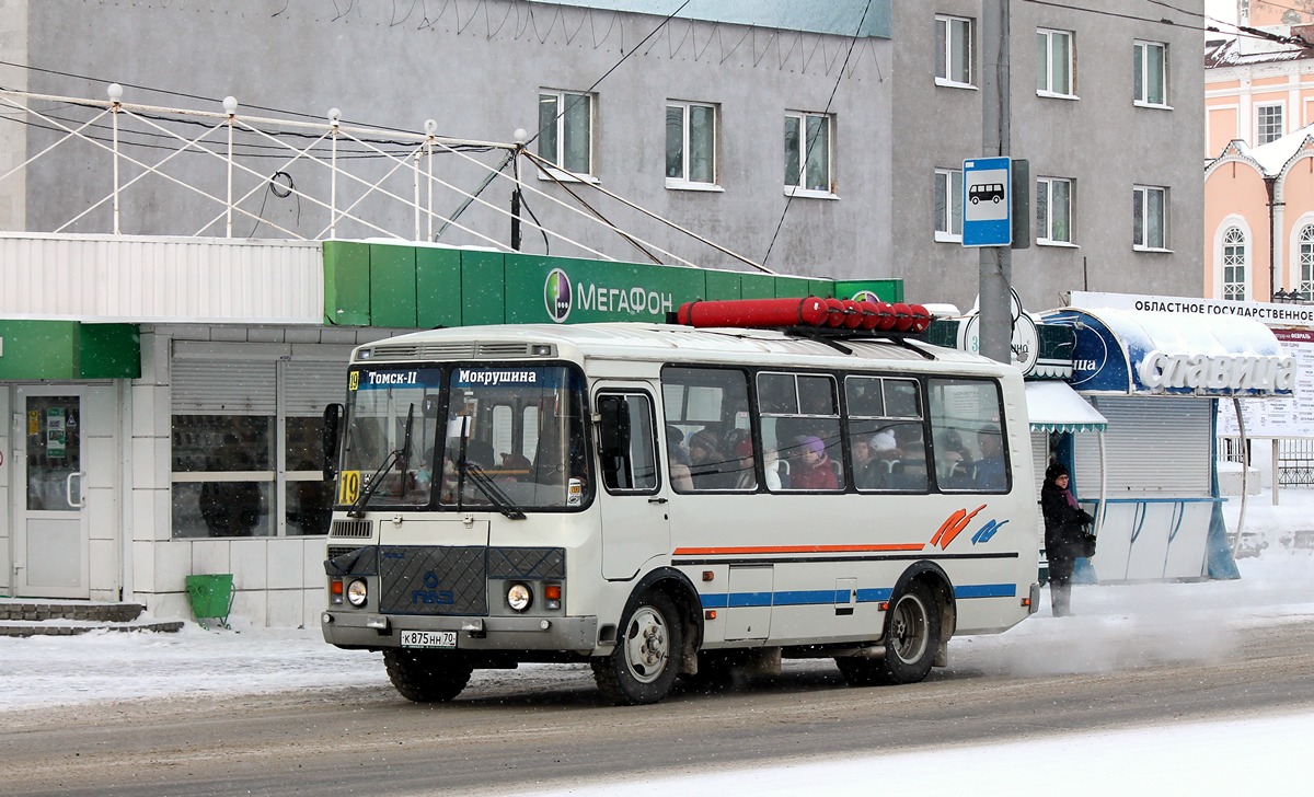 Томская область, ПАЗ-32054 № К 875 НН 70