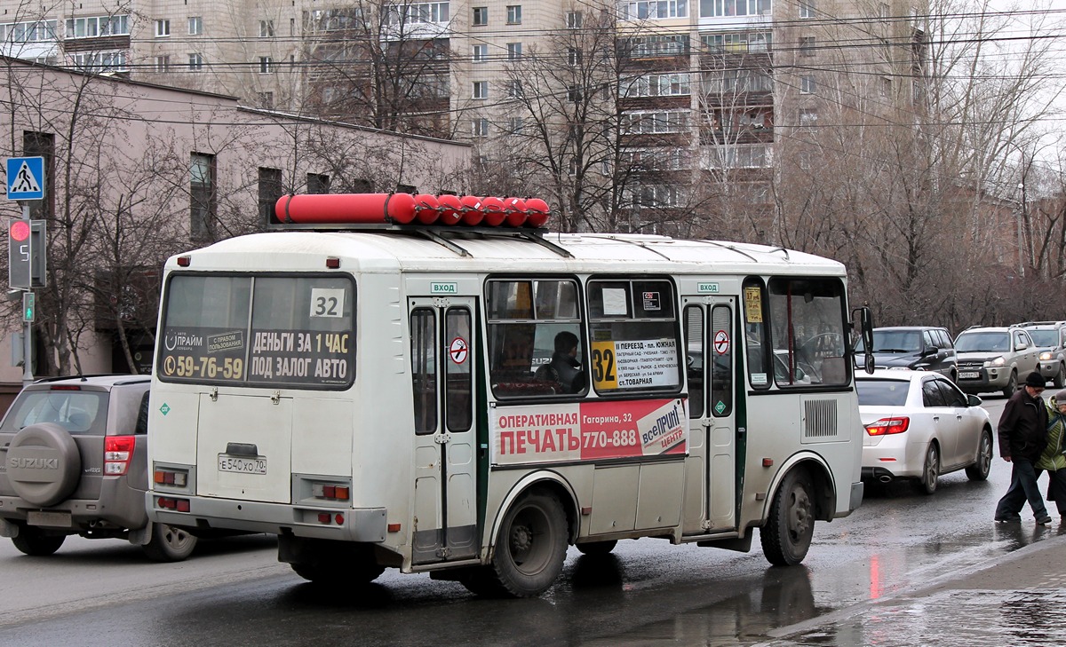 Томская область, ПАЗ-32054 № Е 540 ХО 70