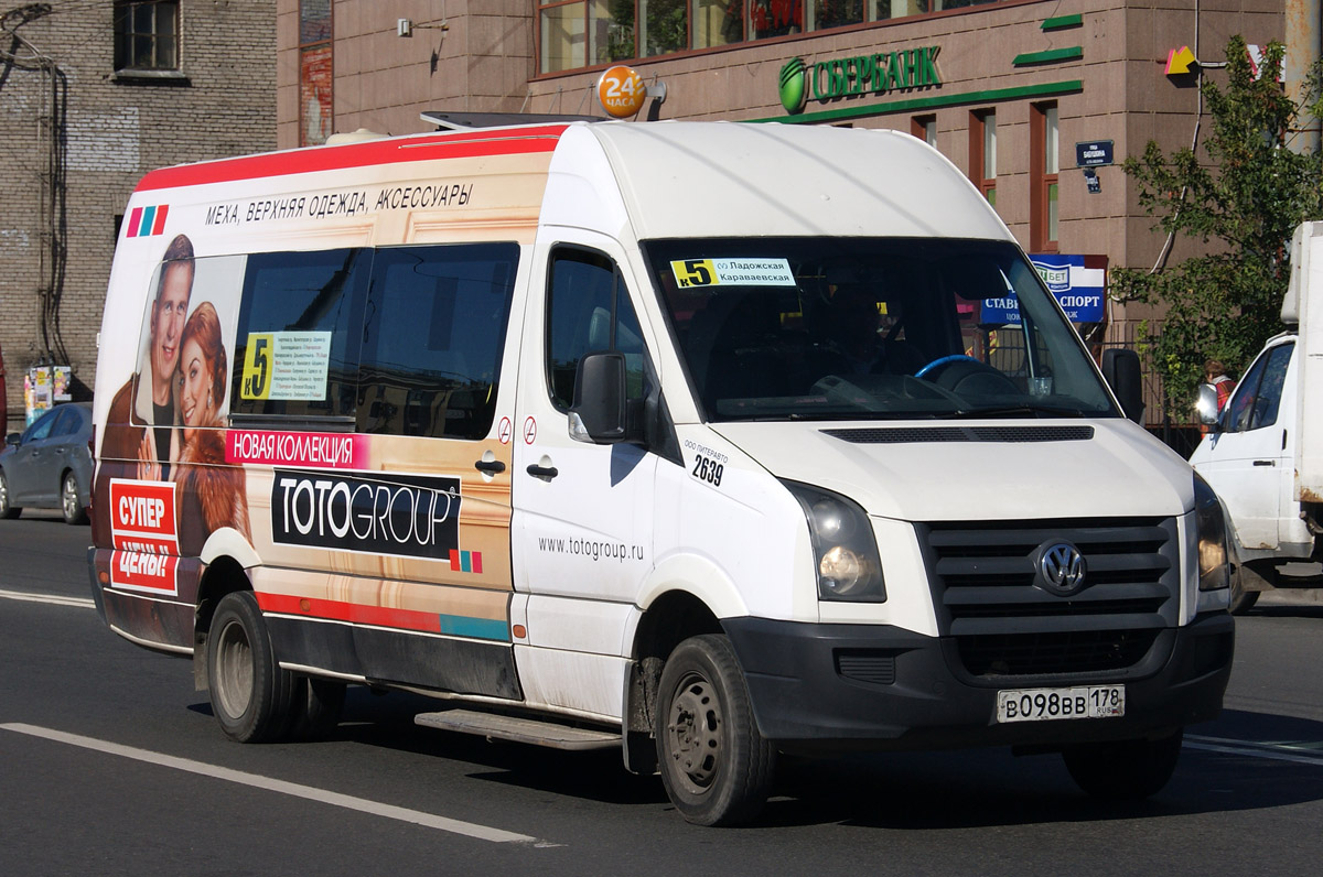 Санкт-Петербург, Луидор-2233 (Volkswagen Crafter) № 2639