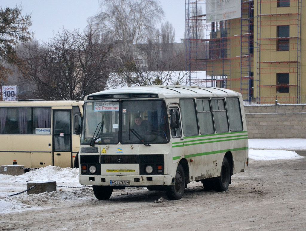 Волынская область, ПАЗ-32054 № AC 9578 BM