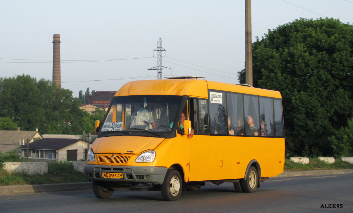 Dnepropetrovsk region, Ruta 25 Nr. AE 0463 AB