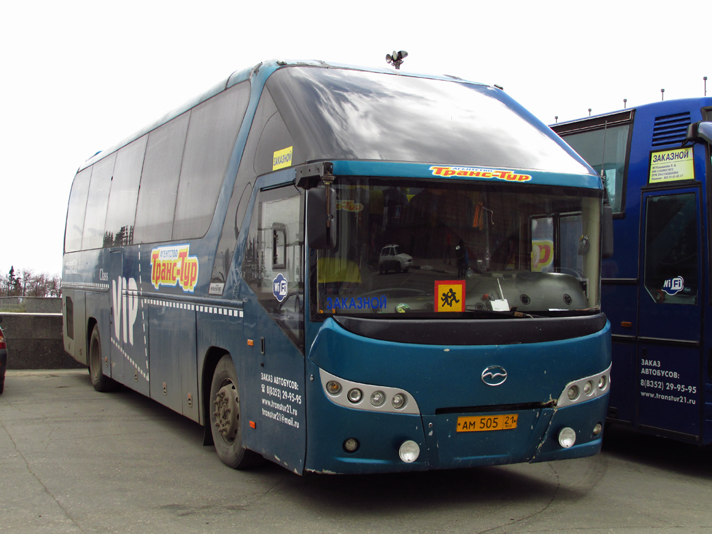 Чувашия, Wuzhoulong FDG6126C3 № АМ 505 21