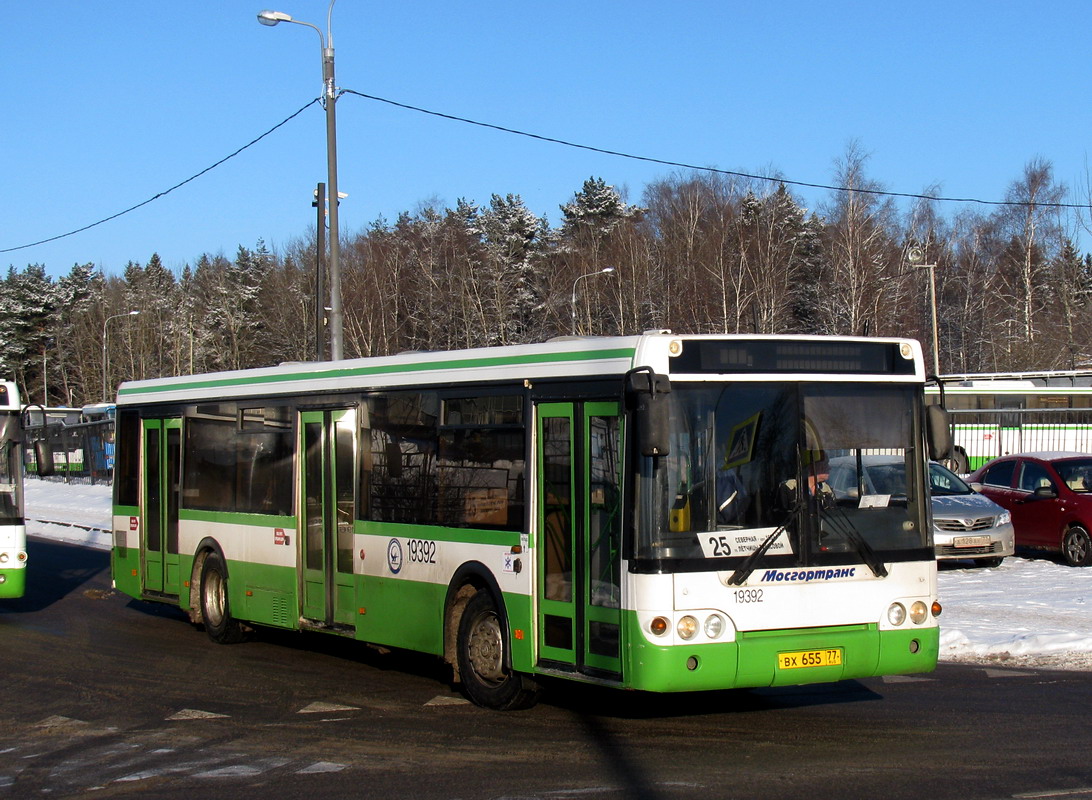 Москва, ЛиАЗ-5292.20 № 19392