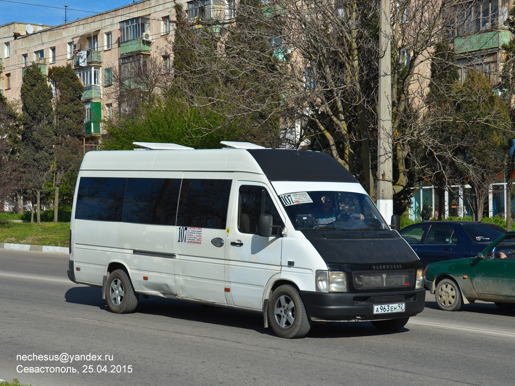 Севастополь, Volkswagen LT35 № А 963 ЕН 92